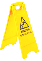 Oznaka klizav pod - samostojeća